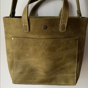 NWOT PLG Portland Leather Goods Mini Crossbody - Anjou